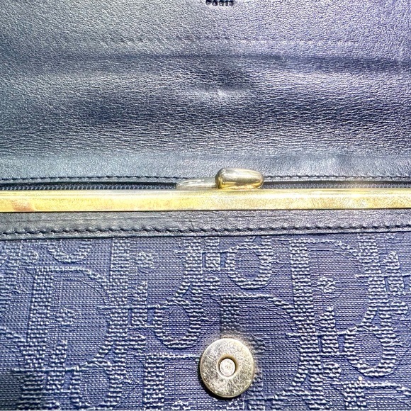 Dior Navy Long Wallet 🥳HOST PICK🥳 - Picture 12 of 13